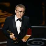 Christoph Waltz accepts the Best Supporting Actor award for ‘Django Unchained’ onstage during the Oscars held at the Dolby Theatre in Hollywood on February 24, 2013