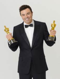 Seth MacFarlane seen in a promo photo for The 85th Annual Academy Awards