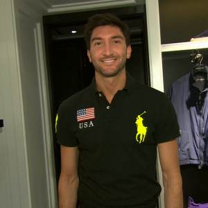 Evan Lysacek Goes On An Olympic-Inspired Ralph Lauren Shopping Spree