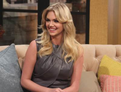 Kate Upton visits Access Hollywood Live on February 20, 2013