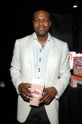 Chris Tucker plays Mattel Games’ Pass the Popcorn! Game for charity