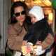 Angelina Jolie visits Lee’s Art Shop with Vivienne Jolie-Pitt on December 4, 2010 in New York City