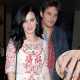 Katy Perry and John Mayer are seen leaving Vincenti restaurant in Brentwood, Calif., on February 14, 2013