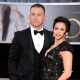 Channing Tatum and his wife, Jenna Dewan-Tatum, arrive at the Oscars held at the Hollywood & Highland Center, Hollywood, on February 24, 2013