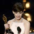 Anne Hathaway accepts the Best Supporting Actress award for ‘Les Miserables’ onstage during the Oscars held at the Dolby Theatre in Hollywood on February 24, 2013
