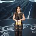 Sandra Bullock presents onstage during the Oscars held at the Dolby Theatre in Hollywood on February 24, 2013