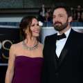 Jennifer Garner and Ben Affleck arrive on the red carpet for the 85th Annual Academy Awards on February 24, 2013 in Hollywood, Calif.