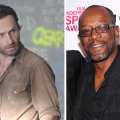 Andrew Lincoln as Rick Grimes in ‘The Walking Dead,’ Lennie James on the red carpet in Santa Monica