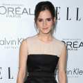 Emma Watson arrives at Elle’s 19th Annual Women In Hollywood Celebration at the Four Seasons Hotel on October 15, 2012 in Beverly Hills, Calif.