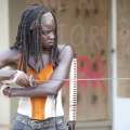 Danai Gurira as Michonee in Season 3 of ‘The Walking Dead’