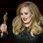 Adele accepts the Best Original Song award for ‘Skyfall’ onstage during the Oscars held at the Dolby Theatre in Hollywood on February 24, 2013