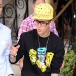 Justin Bieber is seen leaving his hotel on February 27, 2013 in London