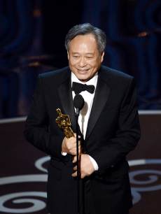 Ang Lee accepts the Best Director award for ‘Life of Pi’ onstage during the Oscars held at the Dolby Theatre in Hollywood on February 24, 2013