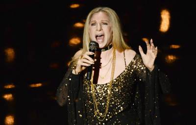 Barbra Streisand performs onstage during the Oscars held at the Dolby Theatre in Hollywood on February 24, 2013 