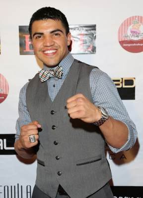Victor Ortiz attends the ‘Vishwaroopam’ premiere held at the Pacific Theaters at the Grove on January 24, 2013 in Los Angeles