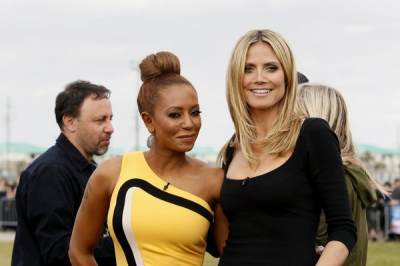 Mel B and Heidi Klum get ready to judge ‘America’s Got Talent,’ New Orleans, March 4, 2013