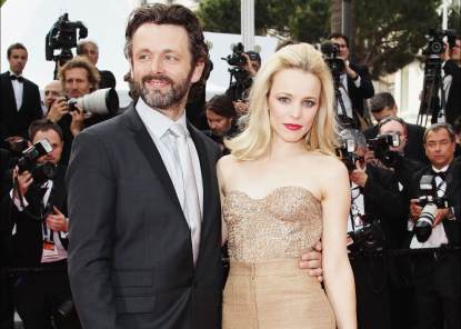 Rachel McAdams and Michael Sheen arrive at the ‘Sleeping Beauty’ premiere during the 64th Annual Cannes Film Festival at the Palais des Festivals on May 12, 2011 in Cannes, France