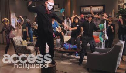The cast of ‘All My Children’ do the Harlem Shake on February 25, 2013
