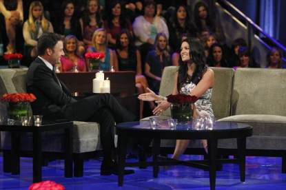 Chris Harrison interviews Tierra on ‘The Bachelor: The Women Tell All’