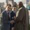 Theo James as Clark, Kevin Alejandro as Arroyo and Chi McBride as Owen in CBS’ ‘Golden Boy’