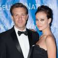 Jason Sudeikis and Olivia Wilde attend The 2012 Museum of Natural History Gala at American Museum of Natural History on November 15, 2012
