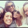 Julianne Hough with Nina Dobrev and pals