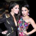  Selena Gomez and Vanessa Hudgens attend the premiere of ‘Spring Breakers’ at Sony Center on February 19, 2013 in Berlin