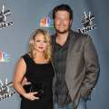 Miranda Lambert and Blake Shelton attend NBC’s ‘The Voice’ season 4 premiere at TCL Chinese Theatre on March 20, 2013 in Hollywood