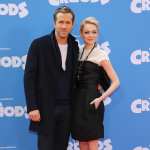 Ryan Reynolds and Emma Stone are seen at ‘The Croods’ premiere at AMC Loews Lincoln Square 13 theater in New York City on March 10, 2013