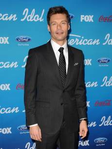 Ryan Seacrest attends the ‘American Idol’ Top 10 party in Los Angeles, March 7, 2013