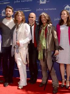 Ben Affleck, Steven Tyler, Joe Perry, Jnnifer Garner - John Varvatos Charity Event 2013
