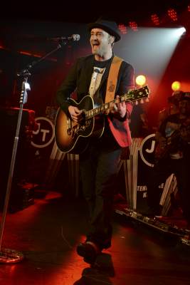 Justin Timberlake performs at Myspace Secret Show at SXSW  in Austin, Texas on March 16, 2013