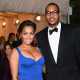 La La Anthony and Carmelo Anthony attend the ‘Schiaparelli And Prada: Impossible Conversations’ Costume Institute Gala at the Metropolitan Museum of Art in New York City on May 7, 2012