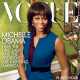 First Lady Michelle Obama graces the April 2013 cover of Vogue