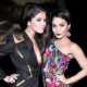  Selena Gomez and Vanessa Hudgens attend the premiere of ‘Spring Breakers’ at Sony Center on February 19, 2013 in Berlin