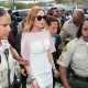 Lindsay Lohan arrives to her trial for allegedly lying to police after a car crash, reckless driving and violating her probation for a 2011 jewelry theft conviction at Airport Branch Courthouse of Los Angeles Superior Court March 18, 2013 in Los Angeles