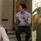 Steven Yeun on Access Hollywood Live (left); Norman Reedus as Daryl Dixon in ‘The Walking Dead’ (right)