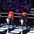 Adam Levine, Shakira, Usher and Blake Shelton on NBC’s ‘The Voice’