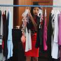 Glam Slam closet racks of clothes
