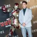Robert Downey Jr. attends during the ‘Iron Man 3’ press conference at Conrad Hotel on April 4, 2013 in Seoul, South Korea