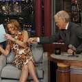 Lindsay Lohan visits ‘The Late Show with David Letterman’