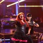 Wynonna Judd and Tony Dovolani rock out during prom night, Week 3, ‘Dancing with the Stars,’ Season 16, April 1, 2013
