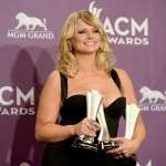 Miranda Lambert, winner of Song of the Year and Single Record of the Year for ‘Over You’ and Female Vocalist of the Year, poses in the press room during the 48th Annual Academy of Country Music Awards at the MGM Grand Garden Arena on April 7, 2013 in Las Vegas