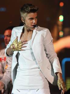 Justin Bieber performs at O2 World on March 31, 2013 in Berlin