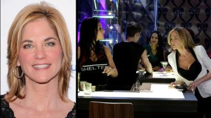 Kassie DePaiva (left); Jenni ‘JWoww’ Farley with Kassie DePaiva on ‘One Life To Live’ (right)
