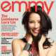 Lucy Liu on the cover of Emmy magazine (April 2013)