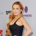 Lindsay Lohan arrives at the premiere of ‘Scary Movie V’ at ArcLight Cinemas Cinerama Dome on April 11, 2013 in Hollywood, Calif.