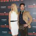 Gwyneth Paltrow and Robert Downey Jr. attend the ‘Iron Man 3’ photocall on April 12, 2013 in Munich, Germany
