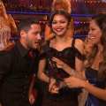 Val Chmerkovskiy dedicates the two 10s he and Zendaya earned to the people of Boston, ‘Dancing with the Stars,’ April 15, 2013
