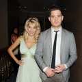 Michael Buble and Luisana Lopilato arrive at the Nordoff Robbins O2 Silver Clef Awards on June 29, 201